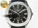 Aquanaut 5167A SS 3KF 1:1 Best Edition Black Dial on Black Rubber Strap A324 Super Clone（New clasp） - Görsel 4