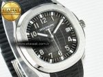 Aquanaut 5167A SS 3KF 1:1 Best Edition Black Dial on Black Rubber Strap A324 Super Clone（New clasp） - Görsel 5