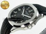 Aquanaut 5167A SS 3KF 1:1 Best Edition Black Dial on Black Rubber Strap A324 Super Clone（New clasp） - Görsel 6