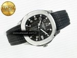 Aquanaut 5167A SS 3KF 1:1 Best Edition Black Dial on Black Rubber Strap A324 Super Clone（New clasp） - Görsel 8