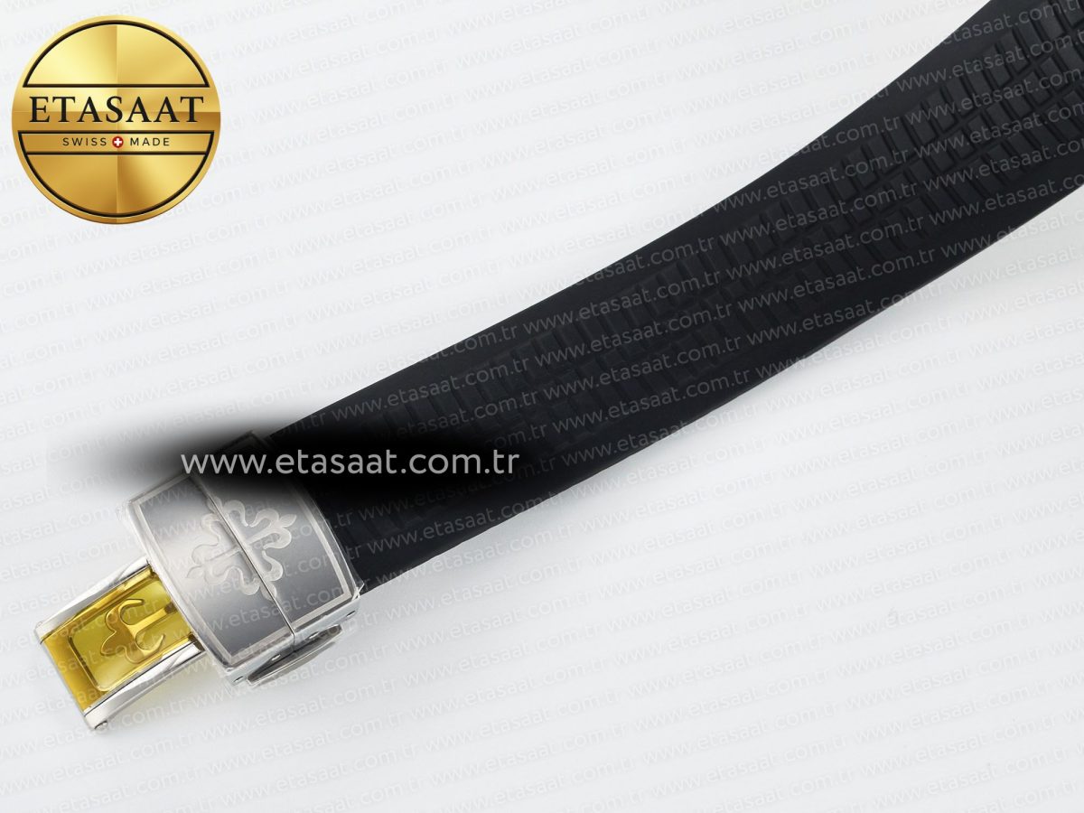 Aquanaut 5167A SS ZF 1:1 Best Edition Black Dial on Black Rubber Strap 26-330 - Görsel 25