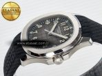 Aquanaut 5167A SS ZF 1:1 Best Edition Black Dial on Black Rubber Strap 26-330 - Görsel 6