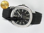 Aquanaut 5167A SS ZF 1:1 Best Edition Black Dial on Black Rubber Strap 26-330 - Görsel 9