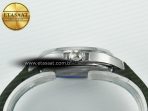 Aquanaut 5267 SS PPF 1:1 Best Edition Green Textured Dial On Green Rubber Strap Ronda Quartz - Görsel 14
