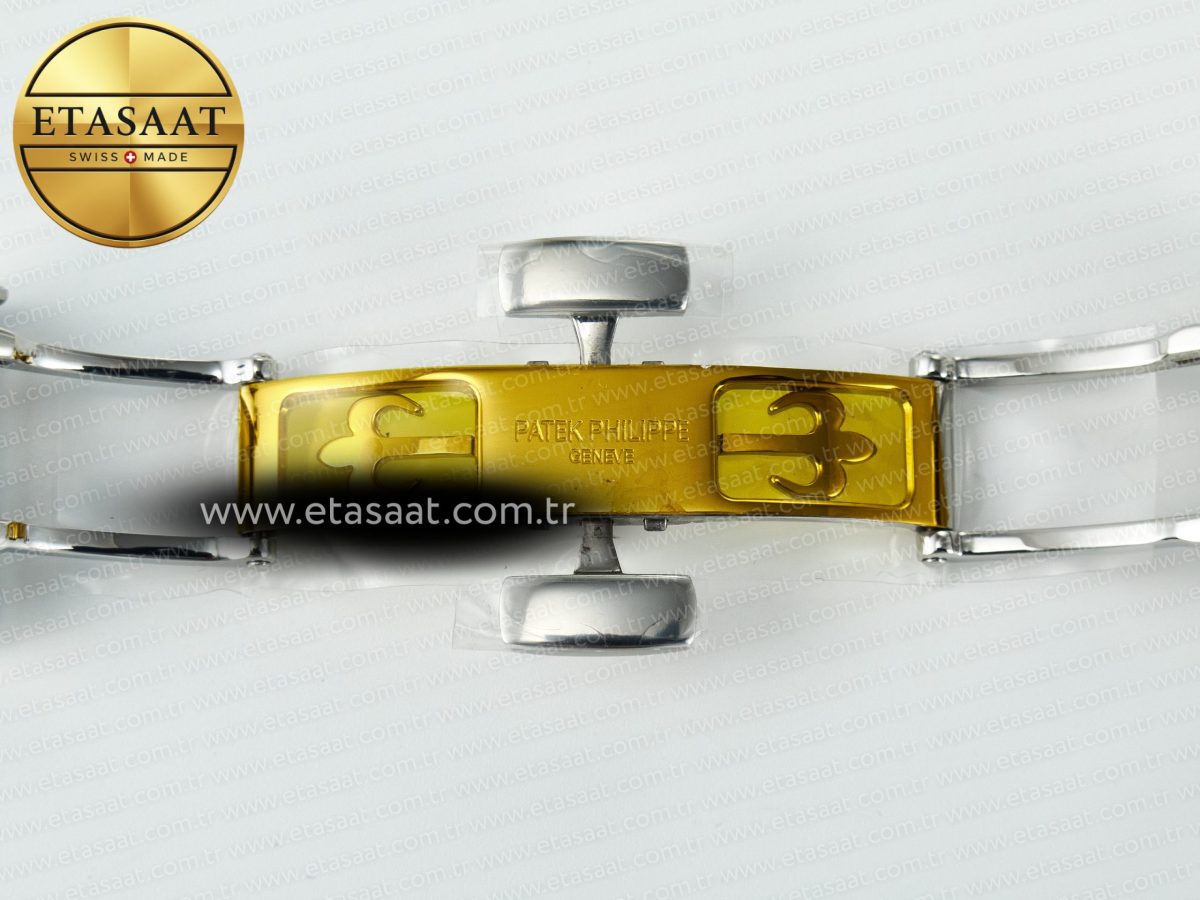 Aquanaut 5267 SS PPF 1:1 Best Edition Green Textured Dial On Green Rubber Strap Ronda Quartz - Görsel 23