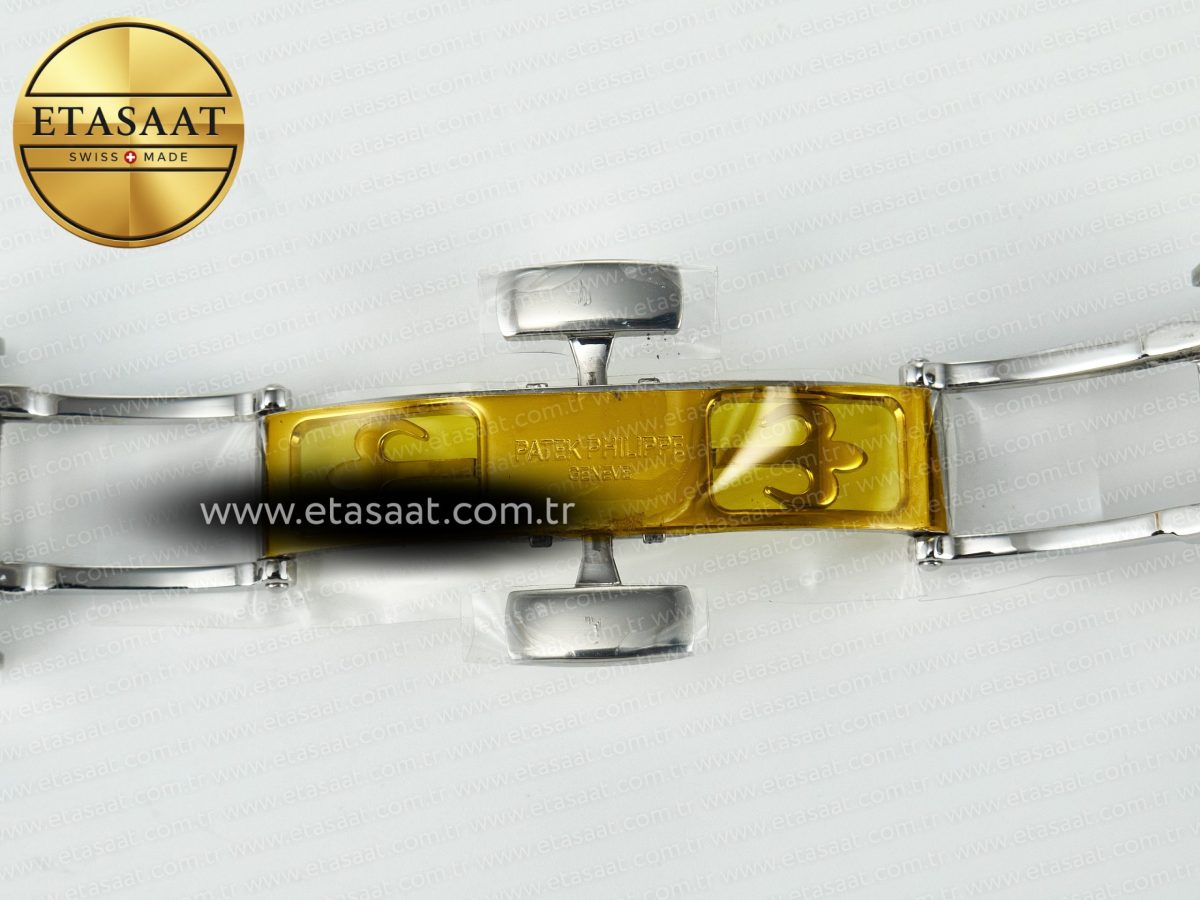 Aquanaut 5267 SS PPF 1:1 Best Edition White Textured Dial On White Rubber Strap Ronda Quartz - Görsel 22