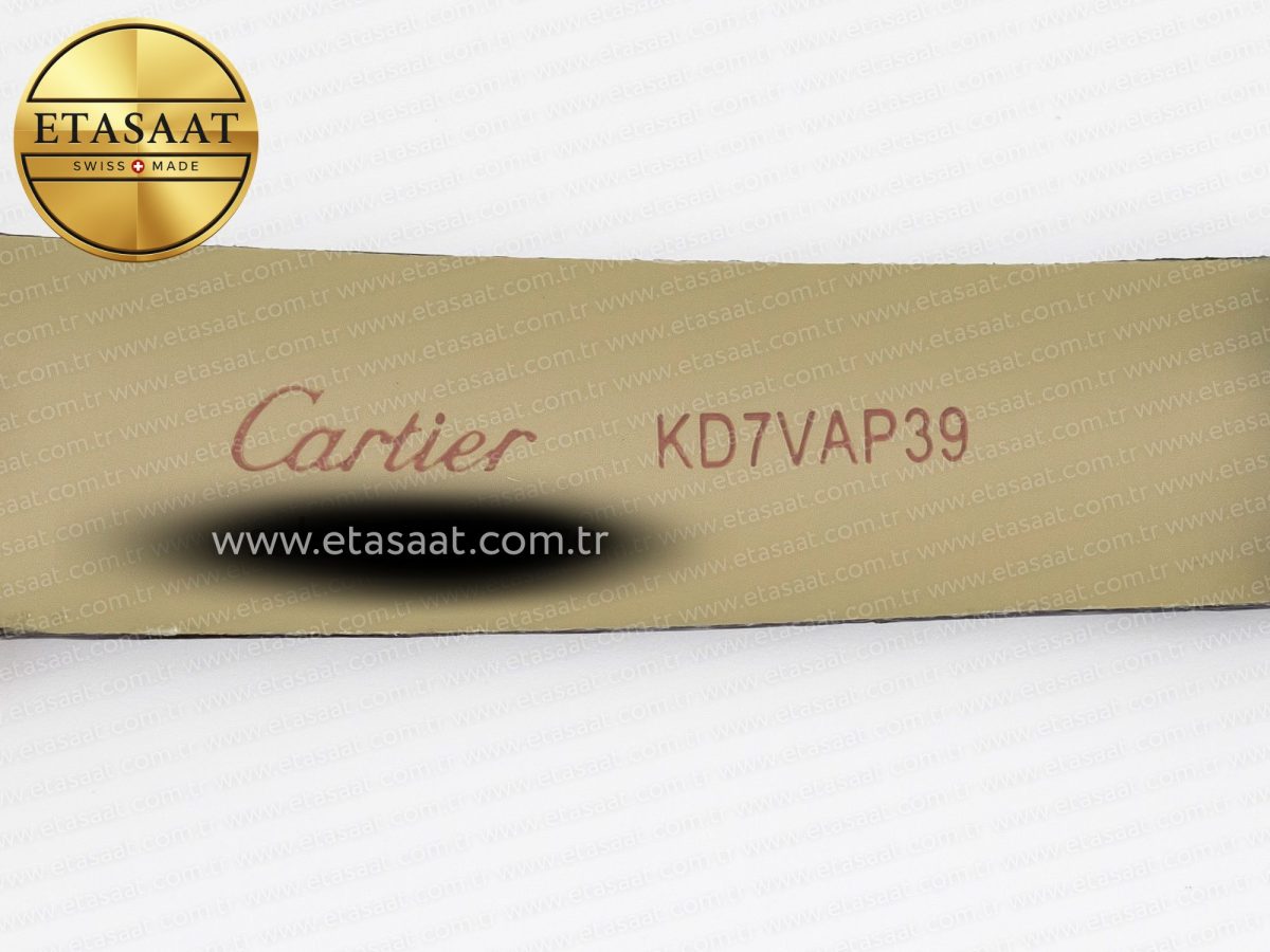 Ballon Blanc De Cartier 30mm RG DRF 1:1 Best Edition Silvered Texture Dial on Black Leather Strap Ronda Quartz - Görsel 19