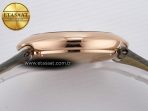 Ballon Blanc De Cartier 30mm RG DRF 1:1 Best Edition Silvered Texture Dial on Green Leather Strap Ronda Quartz - Görsel 14