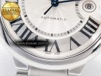 Ballon Bleu 42mm SS AF 1:1 Best Edition White Texture Dial on SS Bracelet A2824 V5 - Görsel 13