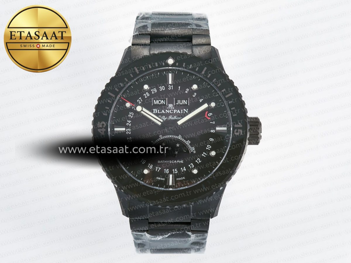 Bathyscaphe 43mm Ceramic DDDF 1:1 Best Edition Gray Dial on Ceramic Bracelet A6654 - Görsel 3