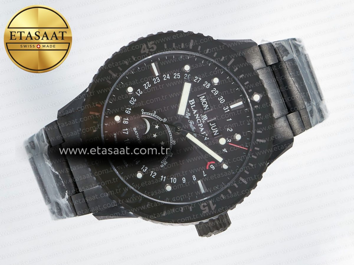Bathyscaphe 43mm Ceramic DDDF 1:1 Best Edition Gray Dial on Ceramic Bracelet A6654 - Görsel 8