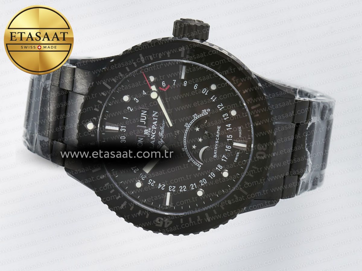Bathyscaphe 43mm Ceramic DDDF 1:1 Best Edition Gray Dial on Ceramic Bracelet A6654 - Görsel 9