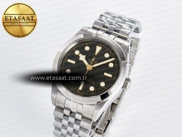 Black Bay 39mm SS KRF 1:1 Best Edition Anthracite Dial on Jubilee Bracelet A2824