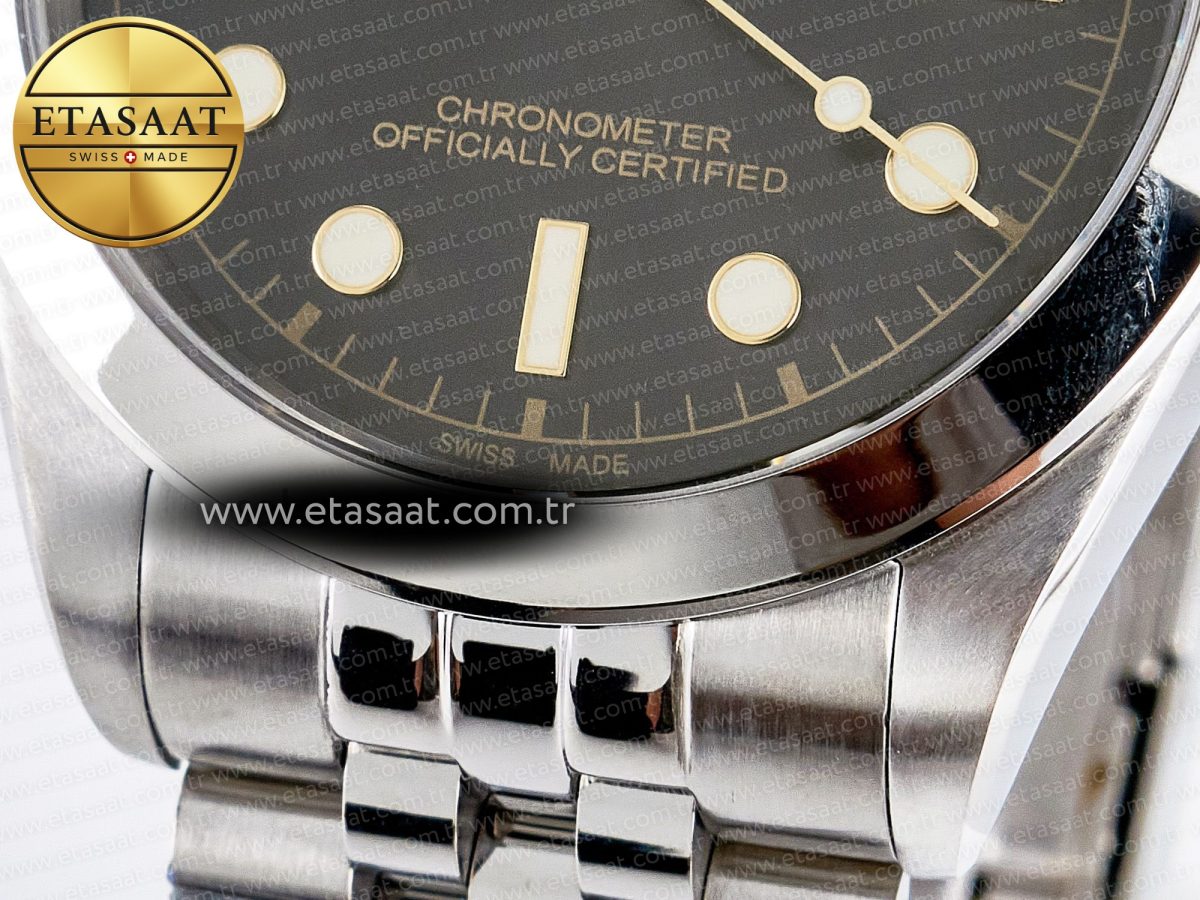 Black Bay 39mm SS KRF 1:1 Best Edition Anthracite Dial on Jubilee Bracelet A2824 - Görsel 12