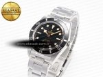 Black Bay 54 37mm SS ZF 1:1 Best Edition Black Dial on SS Bracelet A2824