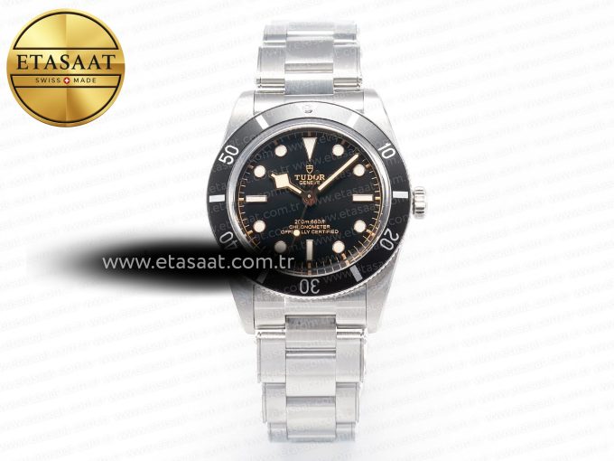Black Bay 54 37mm SS ZF 1:1 Best Edition Black Dial on SS Bracelet A2824 - Görsel 3