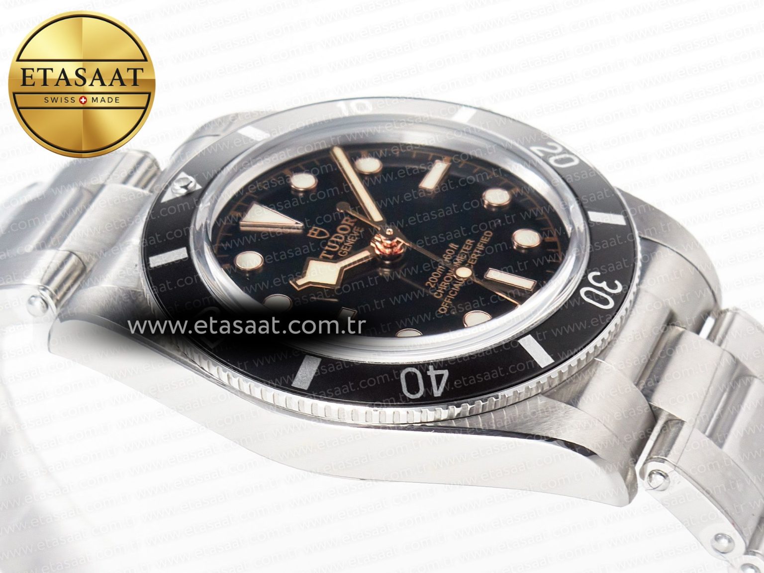 Black Bay 54 37mm SS ZF 1:1 Best Edition Black Dial on SS Bracelet A2824 - Görsel 7