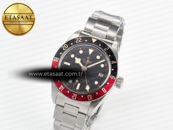 Black Bay GMT Pepsi Blue/Red Bezel ZF Best Edition on SS Bracelet A2836