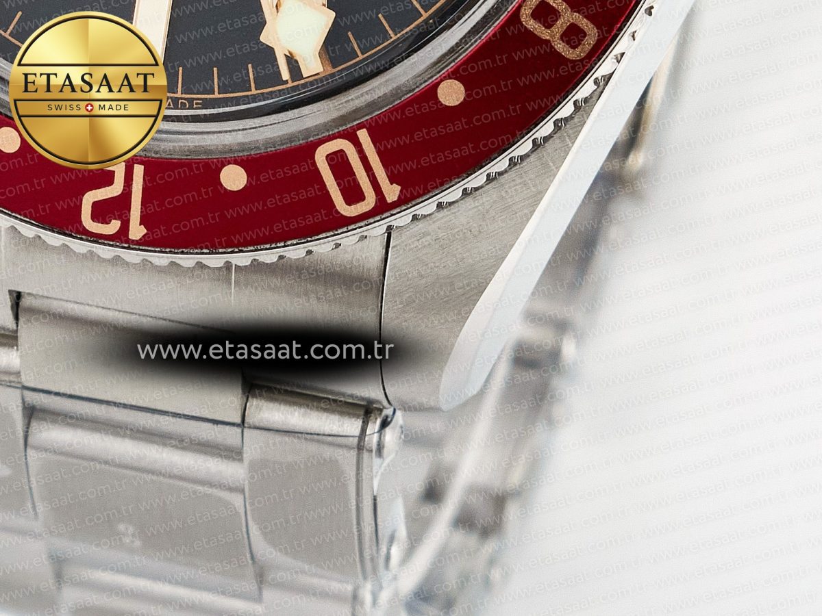 Black Bay GMT Pepsi Blue/Red Bezel ZF Best Edition on SS Bracelet A2836 - Görsel 13