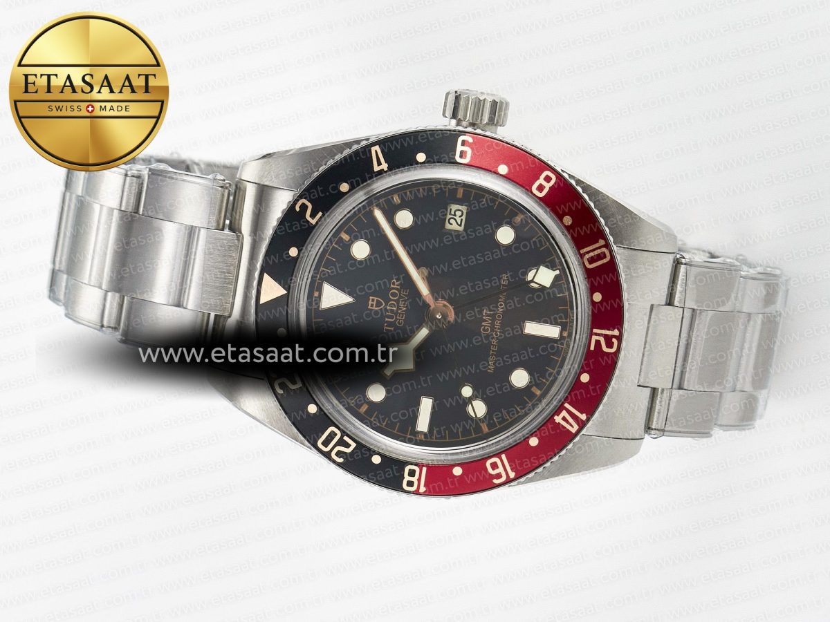 Black Bay GMT Pepsi Blue/Red Bezel ZF Best Edition on SS Bracelet A2836 - Görsel 9