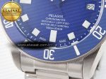 Blue Pelagos XF 1:1 Best Edition on Titanium Bracelet A2824 V5 - Görsel 13