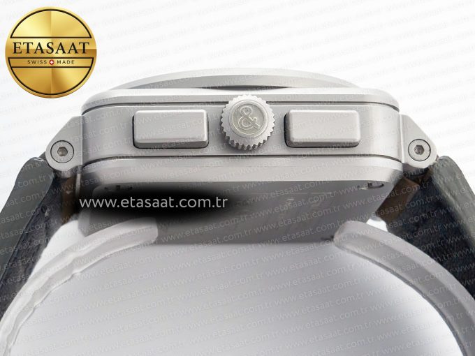 BR 03-94 Horolum Chronograph 1:1 Best Edition Brown Dial on Leather Strap Asia 7750 - Görsel 16