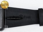 BR-03 Gyrocompass BRF 1:1 Best Edition Black Dial on Black Rubber Strap MIYOTA 9015 - Görsel 20