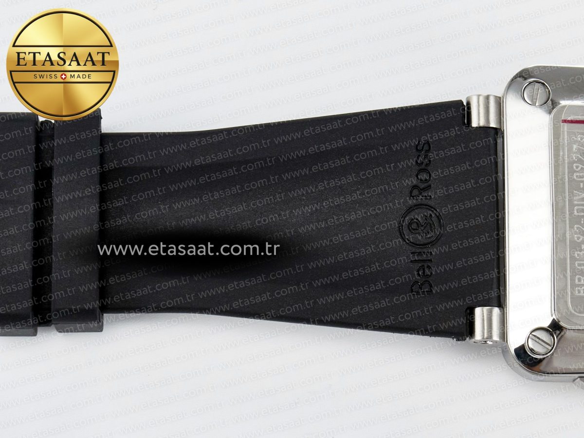 BR03-92 Diver BRF 1:1 Best Edition Black Dial on Black Rubber Strap A2824 - Görsel 23