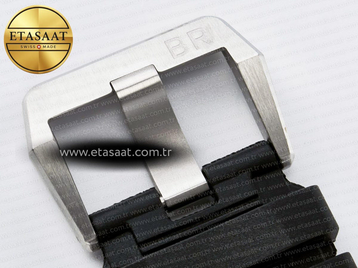 BR03-92 Diver BRF 1:1 Best Edition White Dial on Black Rubber Strap A2824 - Görsel 22