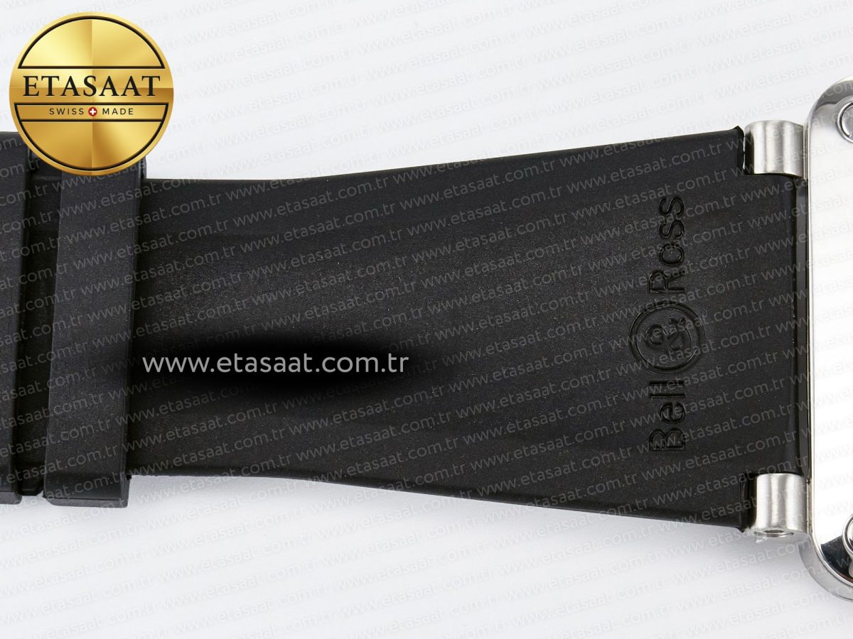 BR03-92 Diver BRF 1:1 Best Edition White Dial on Black Rubber Strap A2824 - Görsel 23