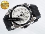 BR03-92 Diver BRF 1:1 Best Edition White Dial on Black Rubber Strap A2824 - Görsel 8