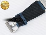BR03-93 GMT BRF 1:1 Best Edition Blue Dial on Blue Leather Strap A2824 - Görsel 19