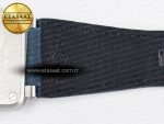 BR03-93 GMT BRF 1:1 Best Edition Blue Dial on Blue Leather Strap A2824 - Görsel 20