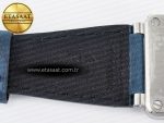 BR03-93 GMT BRF 1:1 Best Edition Blue Dial on Blue Leather Strap A2824 - Görsel 22