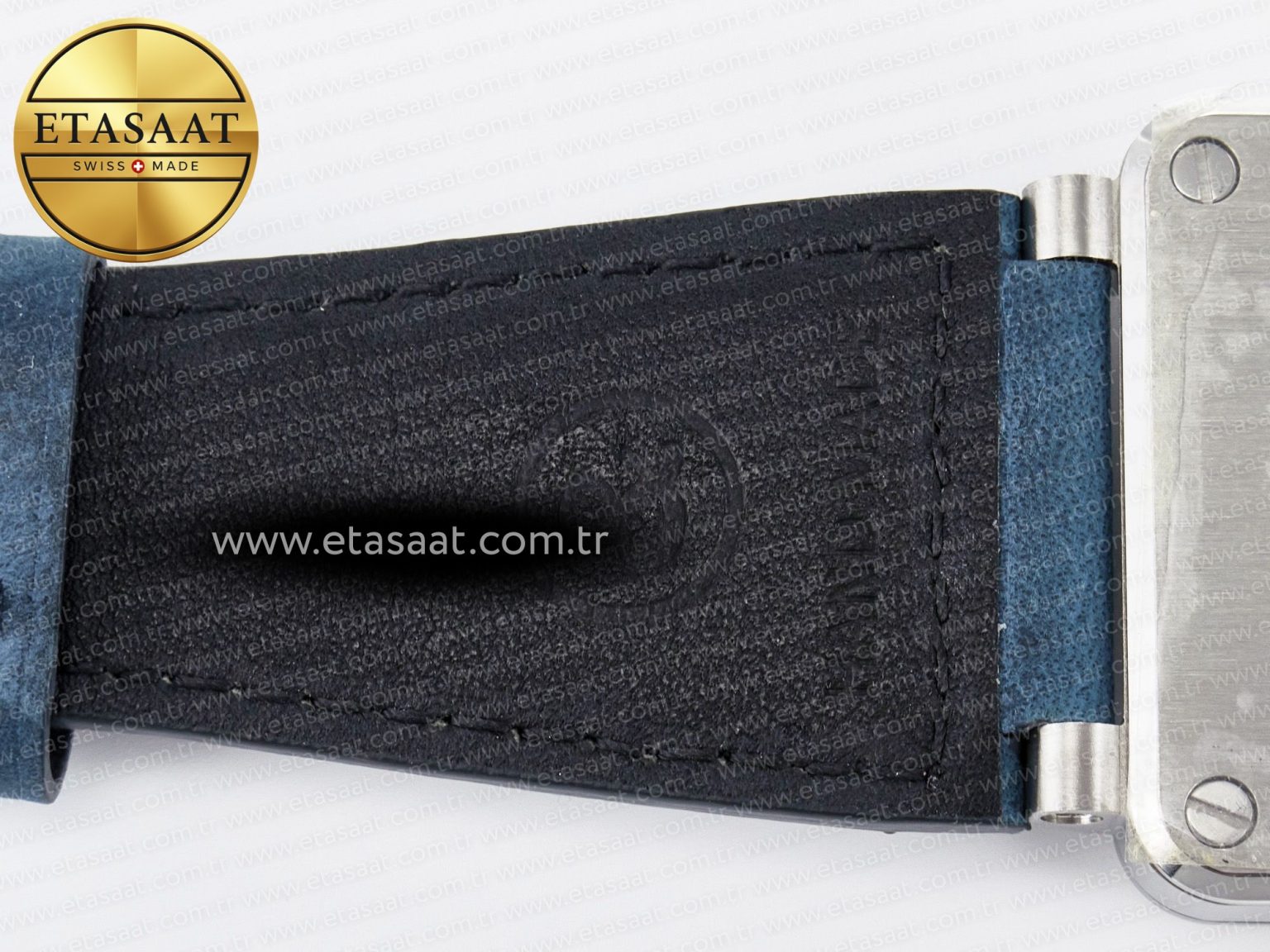 BR03-93 GMT BRF 1:1 Best Edition Blue Dial on Blue Leather Strap A2824 - Görsel 22