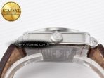 BR03-93 GMT BRF 1:1 Best Edition White Dial on Brown Leather Strap A2824 - Görsel 15