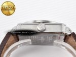 BR03-93 GMT BRF 1:1 Best Edition White Dial on Brown Leather Strap A2824 - Görsel 15