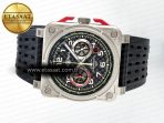 Bell Ross BR03-94  Black Rubber Strap A7750 - Görsel 9