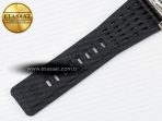 BR03-94 Instruments BRF 1:1 Best Edition Black Carbon Dial on Black Hollow Rubber Strap A2824 - Görsel 19