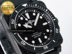 BR03 Diver BRF 1:1 Best Edition Black Dial on Black Rubber Strap A2824 - Görsel 5