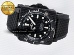 BR03 Diver BRF 1:1 Best Edition Black Dial on Black Rubber Strap A2824 - Görsel 9