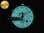 BR03 Diver BRF 1:1 Best Edition Pale Blue Dial on Black Rubber Strap A2824 - Görsel 23