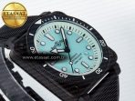 BR03 Diver BRF 1:1 Best Edition Pale Blue Dial on Black Rubber Strap A2824 - Görsel 7