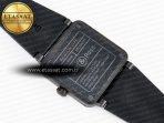 BR03A Instruments BRF 1:1 Best Edition Black Dial on Black Rubber Strap A2824 - Görsel 16