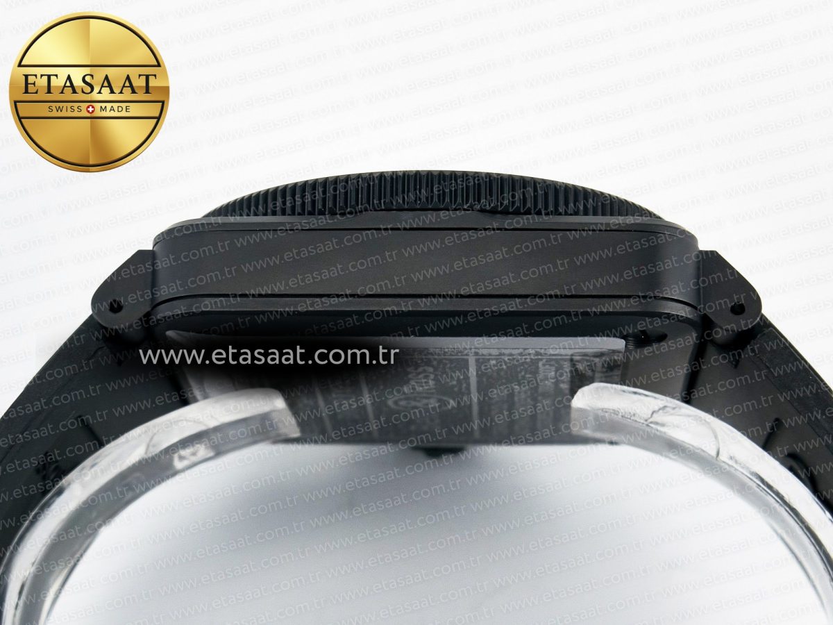 BR03A Instruments BRF 1:1 Best Edition Blue Dial on Black Rubber Strap A2824 - Görsel 14