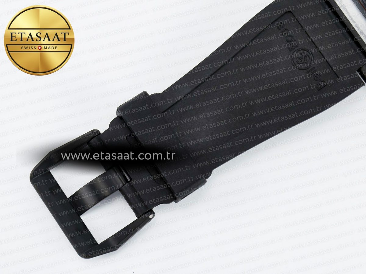 BR03A Instruments BRF 1:1 Best Edition Blue Dial on Black Rubber Strap A2824 - Görsel 20