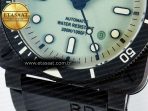 BR03A Instruments BRF 1:1 Best Edition Pale Green Dial on Black Rubber Strap A2824 - Görsel 13