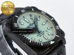 BR03A Instruments BRF 1:1 Best Edition Pale Green Dial on Black Rubber Strap A2824 - Görsel 7