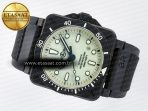 BR03A Instruments BRF 1:1 Best Edition Pale Green Dial on Black Rubber Strap A2824 - Görsel 9