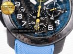 Chronofighter Superlight JKF 1:1 Best Edition on Blue Rubber Strap A7750 - Görsel 14